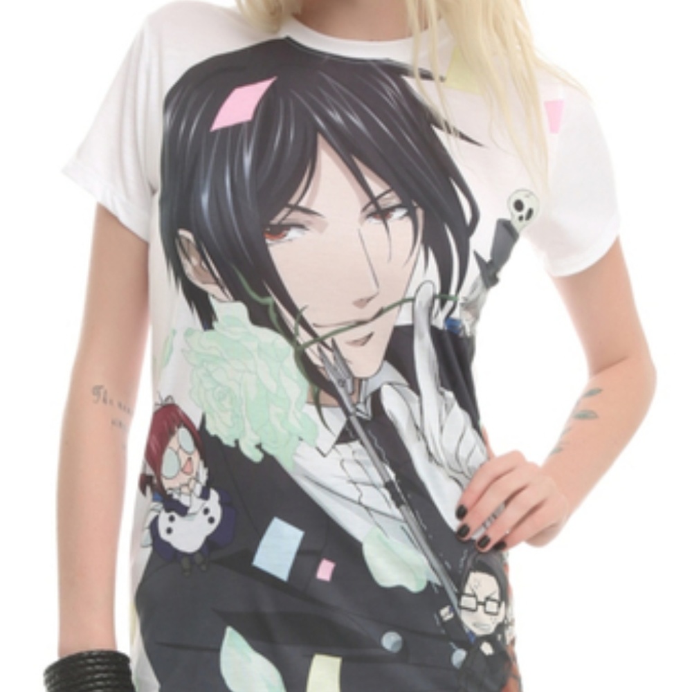 Hot Topic l Black Butler T-shirt l Size: Large